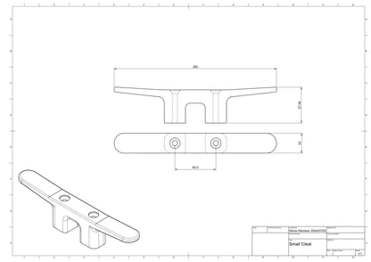 Mooring cleat